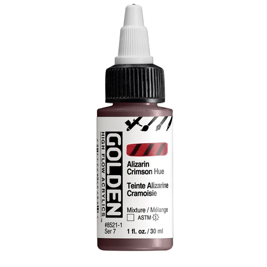 Golden High Flow Akryl 30ml – 8521 Alizarin Crimson Hue
