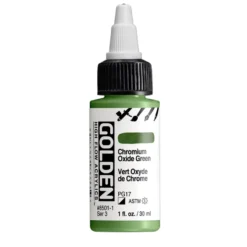 Golden High Flow Akryl 30ml – 8501 Chromium Oxide Green