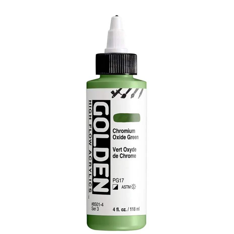 Golden High Flow Akryl 118ml – 8501 Chromium Oxide Green