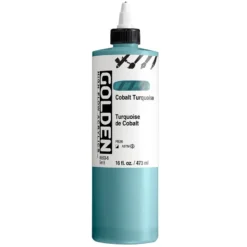 Golden High Flow Akryl 473ml – 8503 Cobalt Turquoise