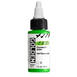 Golden High Flow Akryl 30ml – 8568 Fluorescent Green