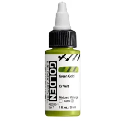 Golden High Flow Akryl 30ml – 8528 Green Gold