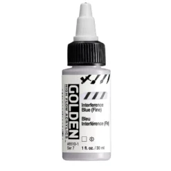 Golden High Flow Akryl 30ml – 8510 Interference Blue Fine