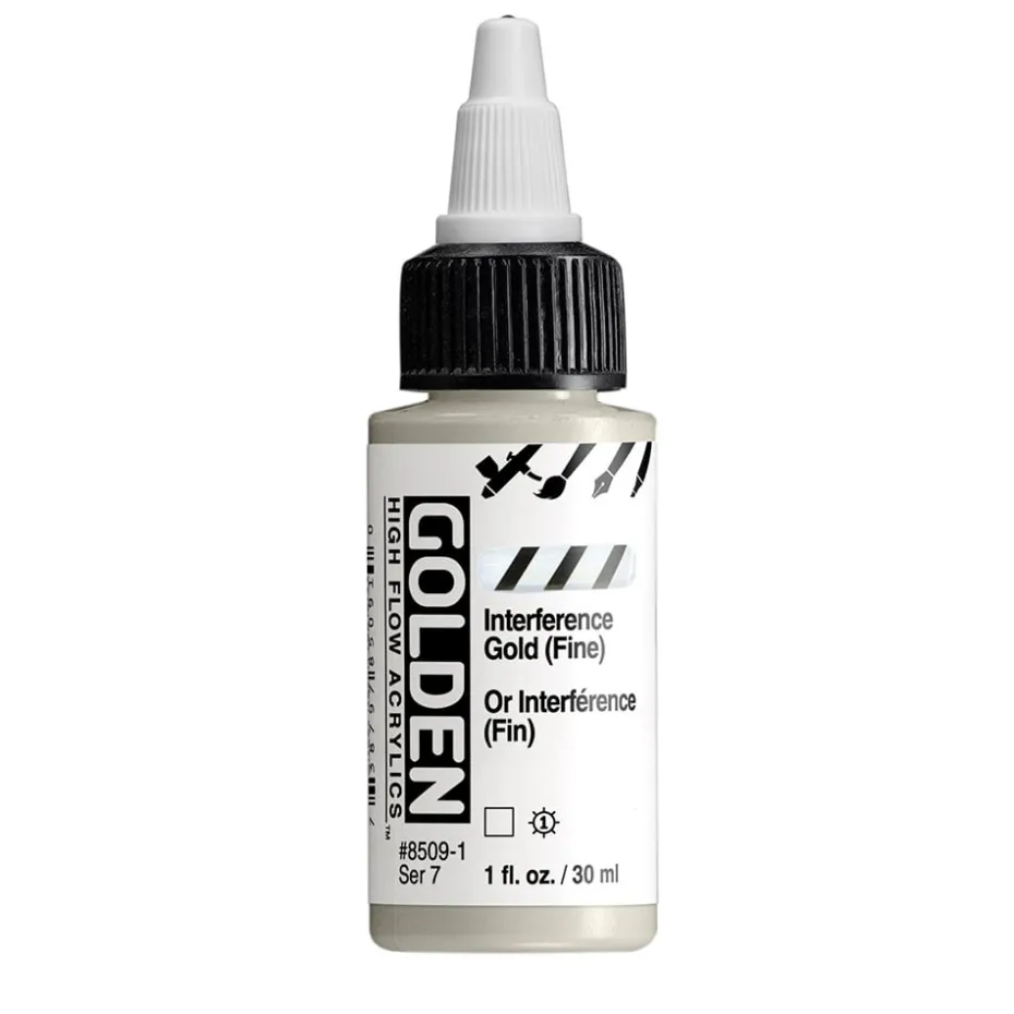 Golden High Flow Akryl 30ml – 8509 Interference Gold Fine