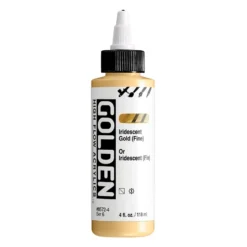 Golden High Flow Akryl 118ml – 8572 Iridescent Gold Fine