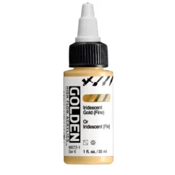 Golden High Flow Akryl 30ml – 8572 Iridescent Gold Fine