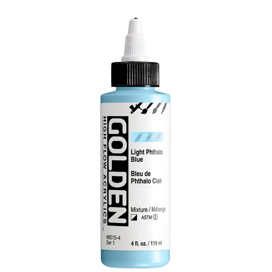 Golden High Flow Akryl 118ml – 28515 LT Phthalo Blue