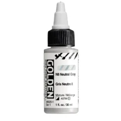 Golden High Flow Akryl 30ml – 58520 N8 Neutral Gray