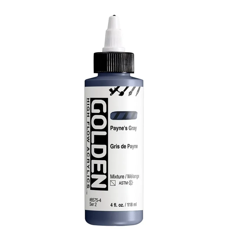 Golden High Flow Akryl 118ml – 8575 Payne’s Gray