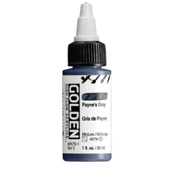 Golden High Flow Akryl 30ml – 8575 Payne’s Gray