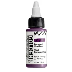 Golden High Flow Akryl 30ml – 8536 Permanent Violet Dark