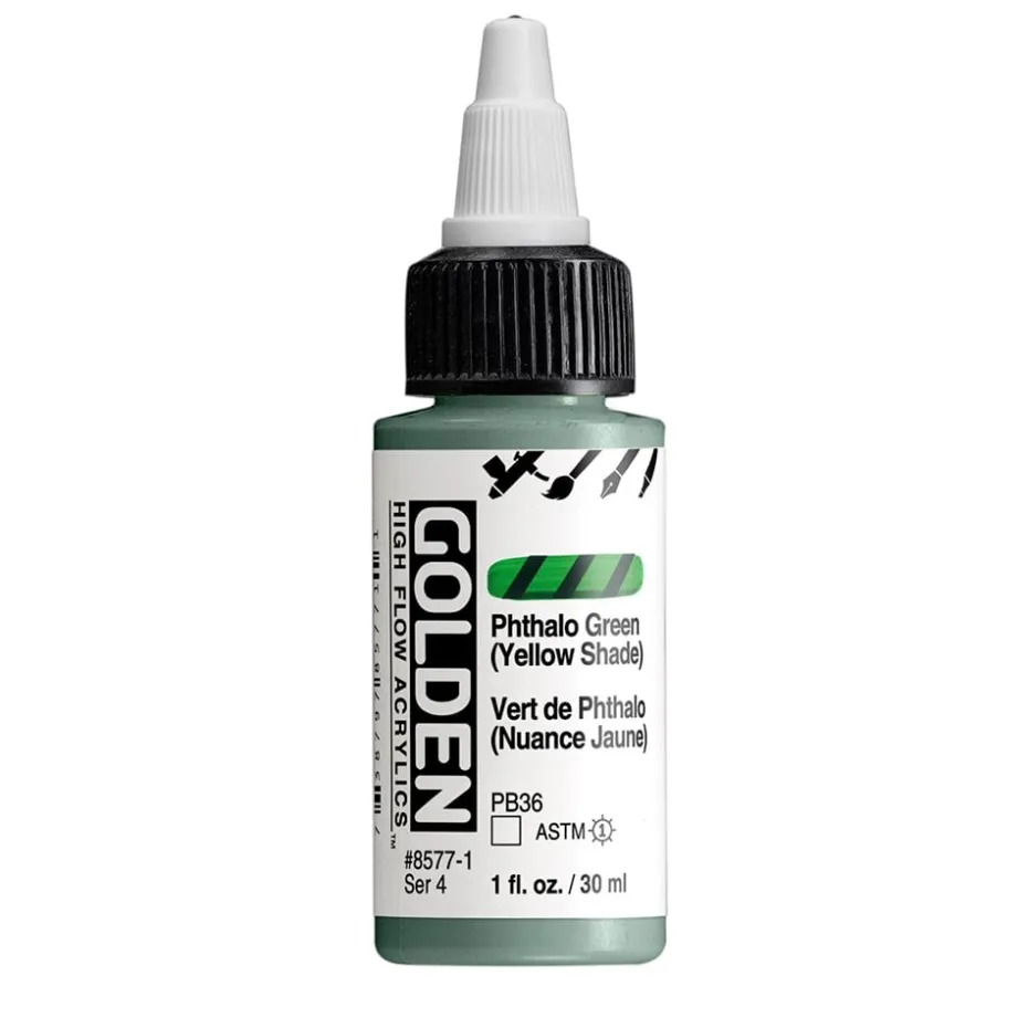 Golden High Flow Akryl 30ml – 8577 Phthalo Green Yellow Sh.