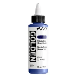 Golden High Flow Akryl 118ml – 8537 Phthalo Blue Green Sh.