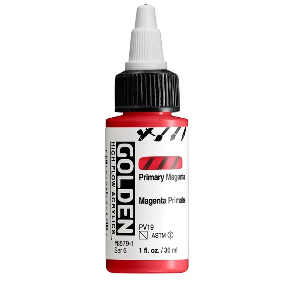Golden High Flow Akryl 30ml – 8579 Primary Magenta