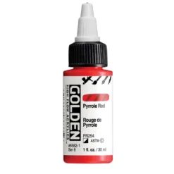 Golden High Flow Akryl 30ml – 8582 Pyrrole Red