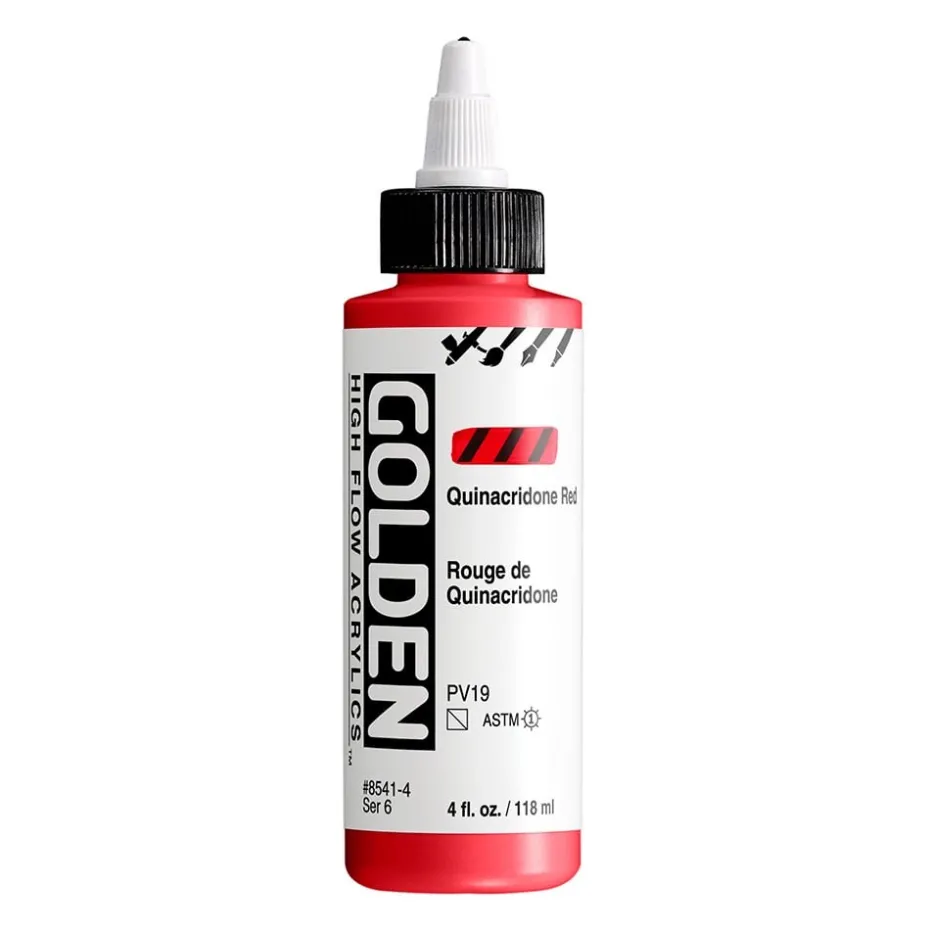 Golden High Flow Akryl 118ml – 8541 Quinacridone Red