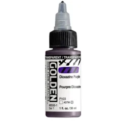 Golden High Flow Akryl 30ml – 8556 Transp Dioxazine Purple