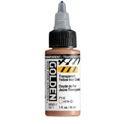 Golden High Flow Akryl 30ml – 8565 Transp Yellow Iron Oxide