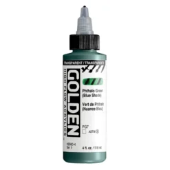 Golden High Flow Akryl 118ml – 8560 Transp Phthalo Green Blu