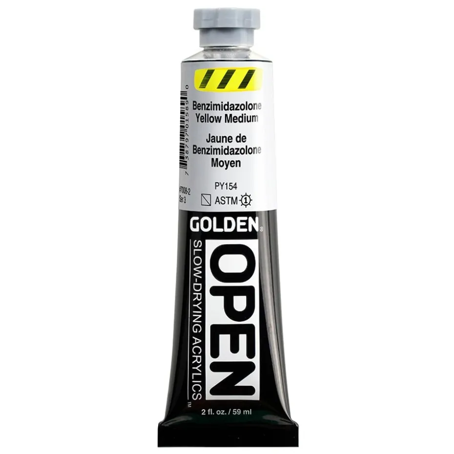 Golden Open Akryl 59ml – 7008 Bnzmdzln Yellow Medium