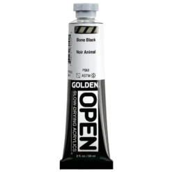 Golden Open Akryl 59ml – 7010 Bone Black