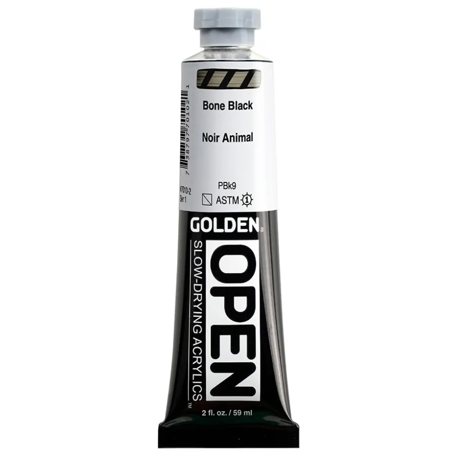 Golden Open Akryl 59ml – 7010 Bone Black