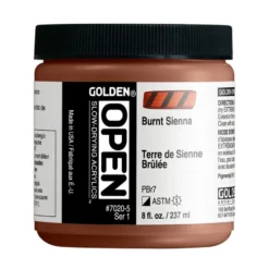 Golden Open Akryl 237ml – 7020 Burnt Sienna