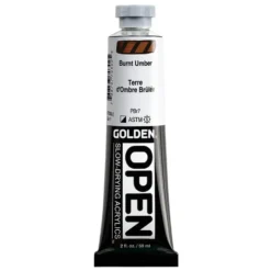 Golden Open Akryl 59ml – 7030 Burnt Umber