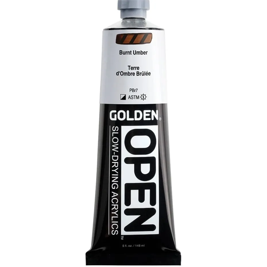 Golden Open Akryl 148ml – 7030 Burnt Umber