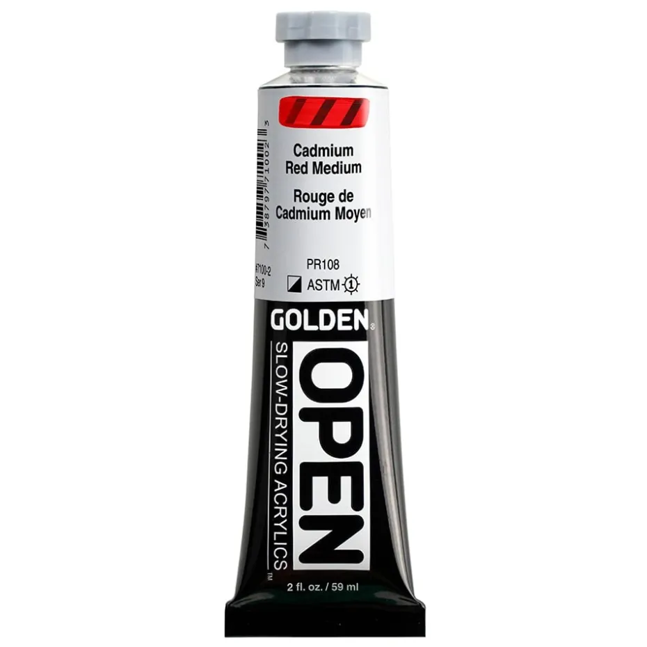Golden Open Akryl 59ml – 7100 Cadmium Red Medium