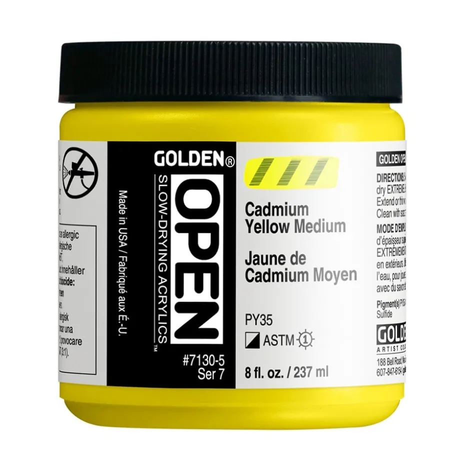 Golden Open Akryl 237ml – 7130 Cadmium Yellow Medium
