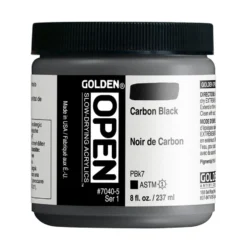 Golden Open Akryl 237ml – 7040 Carbon Black