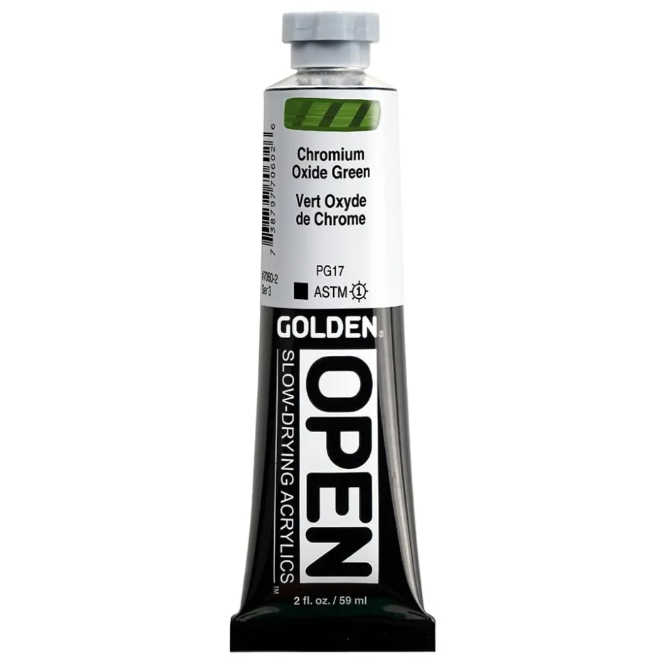 Golden Open Akryl 59ml – 7060 Chromium Oxide Green