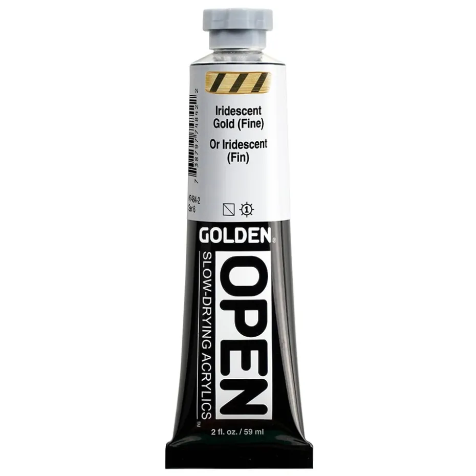 Golden Open Akryl 59ml – 7484 Iridescent Gold Fine