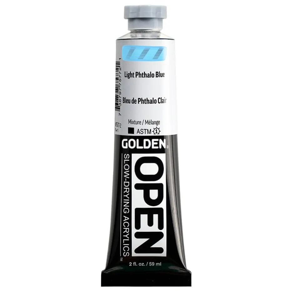 Golden Open Akryl 59ml – 27577 LT Phthalo Blue