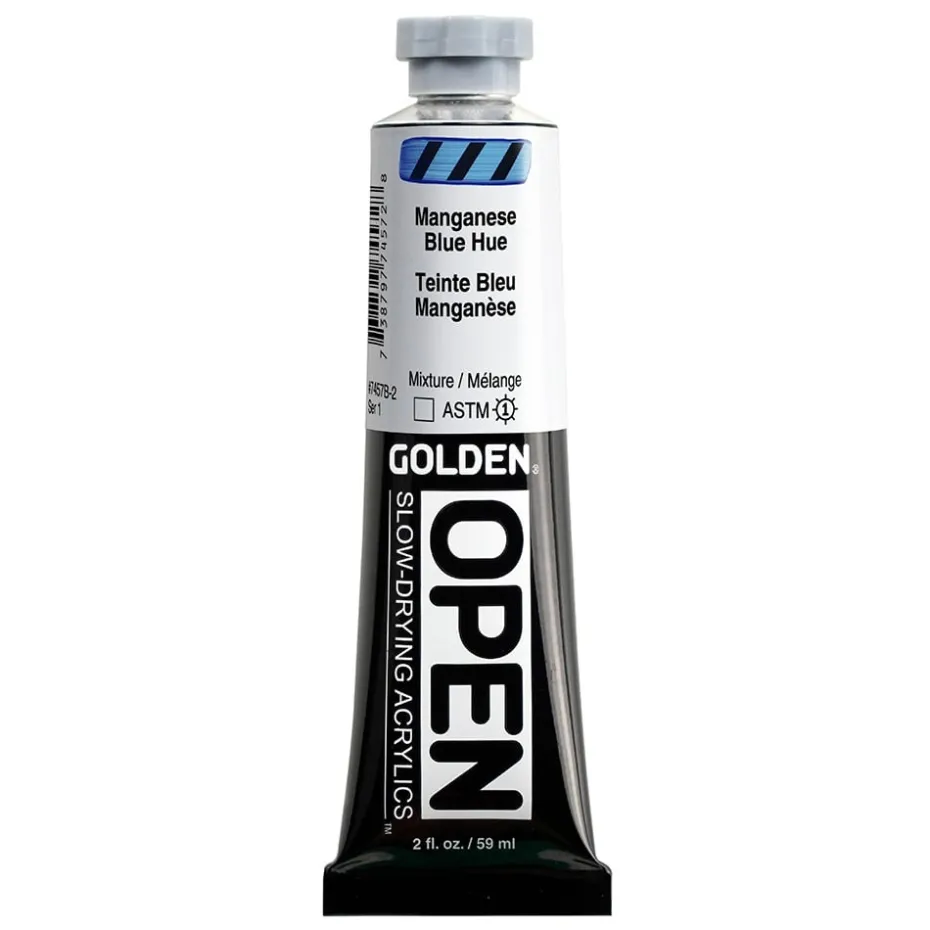 Golden Open Akryl 59ml – 7457 Manganese Blue Hue