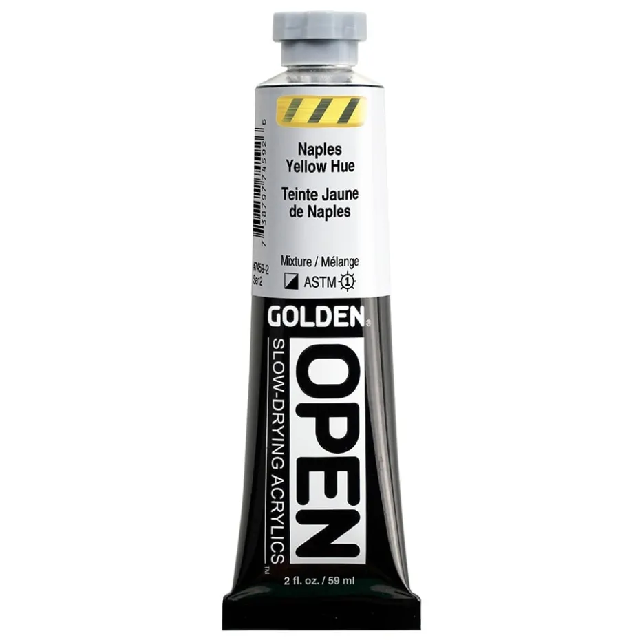 Golden Open Akryl 59ml – 27459 Naples Yellow Hue