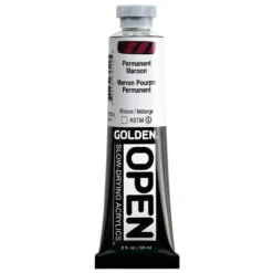 Golden Open Akryl 59ml – 7252 Permanent Maroon
