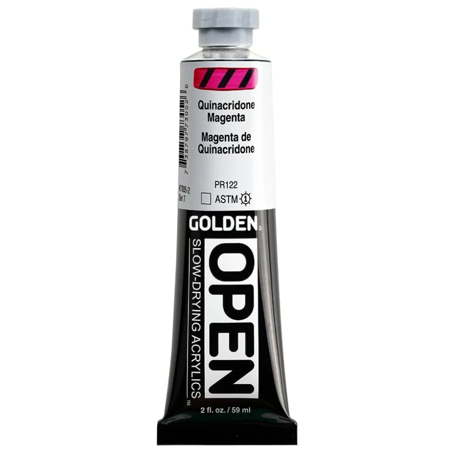 Golden Open Akryl 59ml – 7305 Quinacridone Magenta