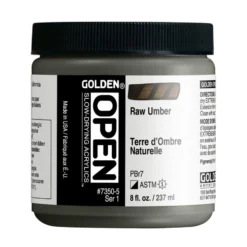 Golden Open Akryl 237ml – 7350 Raw Umber