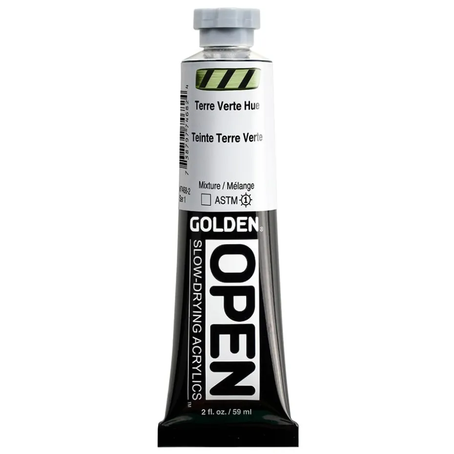Golden Open Akryl 59ml – 7468 Terre Verte Hue