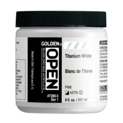 Golden Open Akryl 237ml – 27380 Titanium White