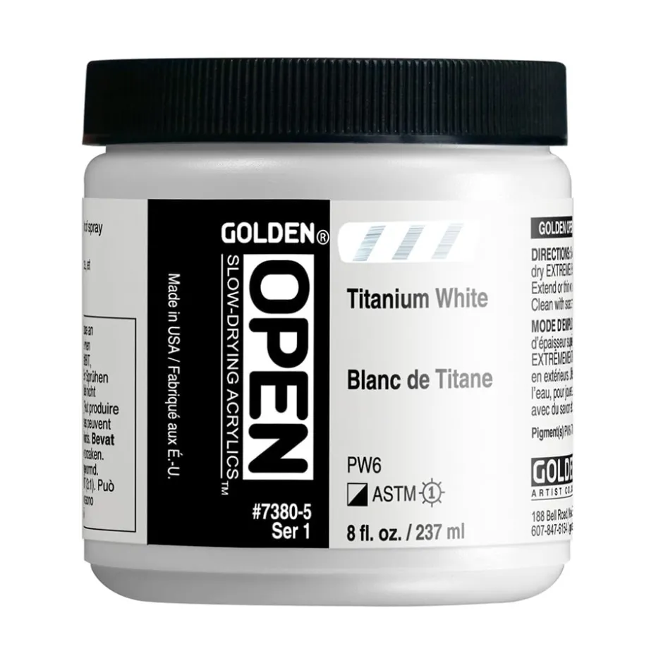 Golden Open Akryl 237ml – 27380 Titanium White