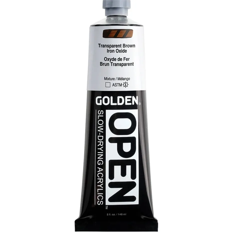 Golden Open Akryl 59ml – 7383 Transparent Brown Iron Oxide