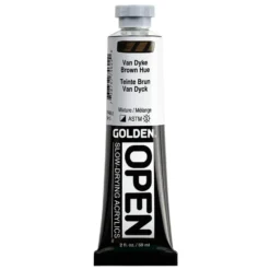 Golden Open Akryl 59ml – 7462 Van Dyke Brown Hue
