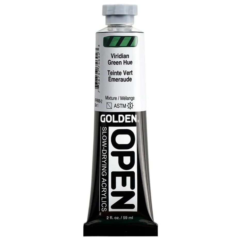 Golden Open Akryl 59ml – 7469 Viridian Green Hue