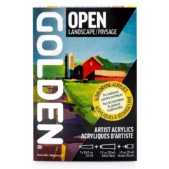 Golden Open Akryl Sett – 20977 Landscape