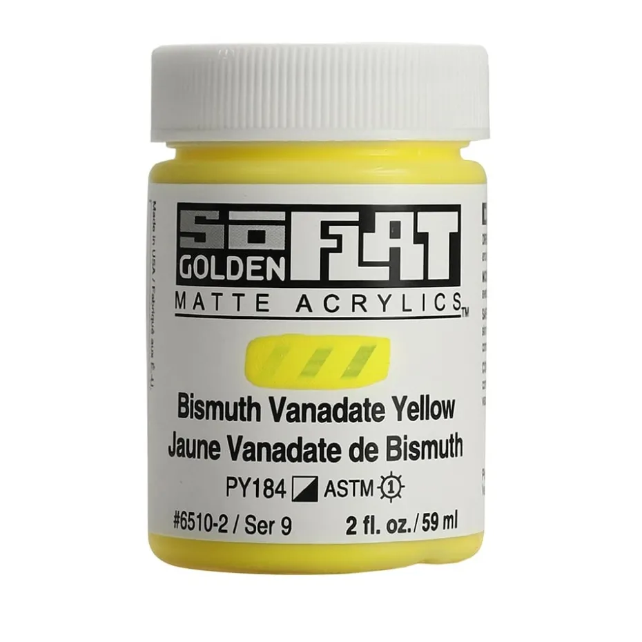 Golden SoFlat Akryl 59ml – 6510 Bismuth Vanadate Yellow