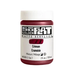 Golden SoFlat Akryl 59ml – 6580 Crimson