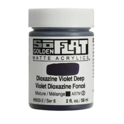 Golden SoFlat Akryl 59ml – 56600 Dioxazine Violet DP